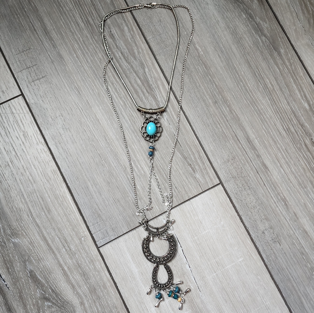 Long boho necklace - Picture 2 of 15